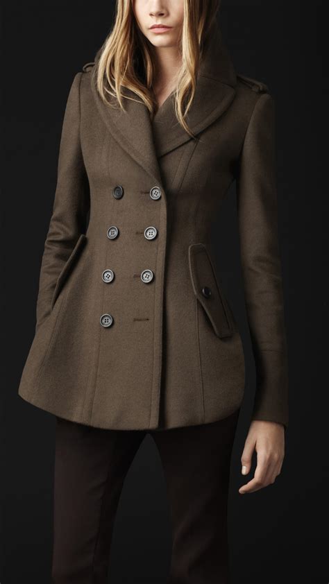 burberry prorsum women's khaki & green silk poet print blouse|burberry trench coat women.